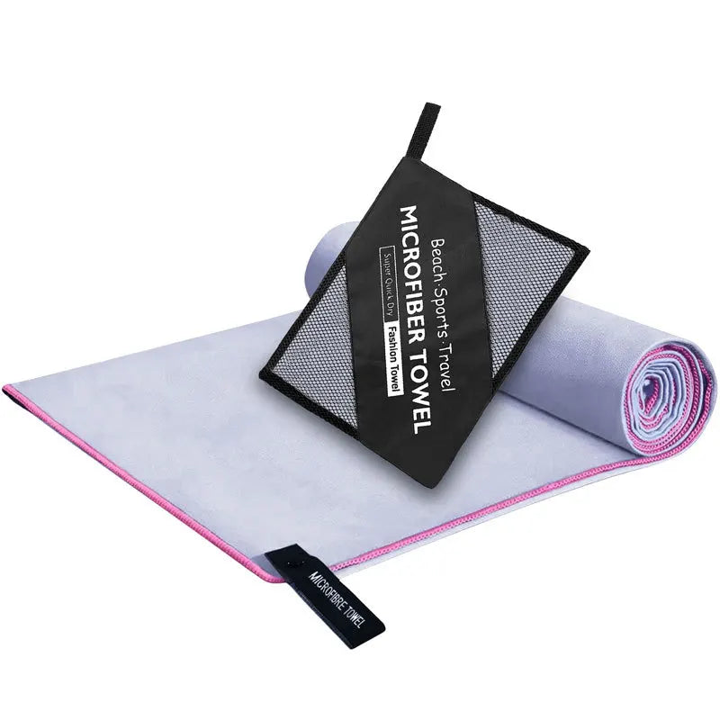 Microfiber Towel 6 Sizes  Quick Dry Super Absorbent High Quality Towel  Portable Bag  Gym Beach Yoga Camping Travel Sports Daily