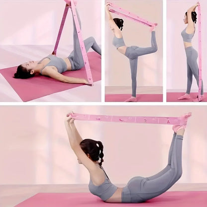 Yoga & Pilates Training Bands for Full-Body Workouts - Extra Thick Portable & Non-Slip Design for Home Gym Dance Studio & Travel