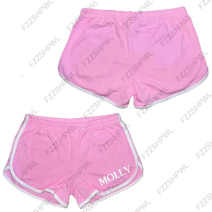 Women Casual Sports Shorts Summer Thin High Waist Yoga A-line Shorts Women Clothes Straight Shorts American Style Chic Shorts