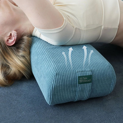 Yoga Bolster Pillow, Rectangular Meditation Cushion, Lightweight Yoga Prop, Restorative Yoga Pillow, Pilates Support Cushion