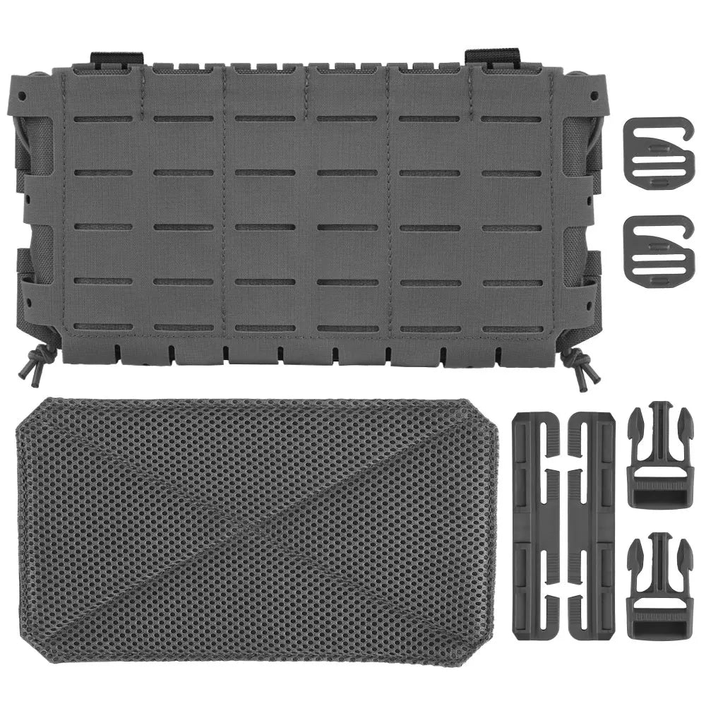 Tactical ARC Chest Rig V3 Shoulder Strap 5.56 Triple Mag Pouch with Bilateral Quick Release Slide Molle Platforms Hunting Vest