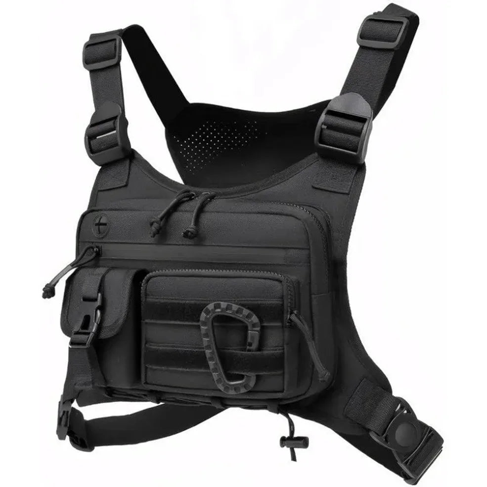 Outdoor Tactical Vest Multi-Functional Sports Vest Backpack Men's Tactical Chest Bag for Hunting Camping Traveling wholesales