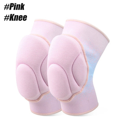 Heavy Duty Knee Pads with Thick Sponge Padding - Impact Protection for Volleyball, Basketball, Wrestling, Construction & Work