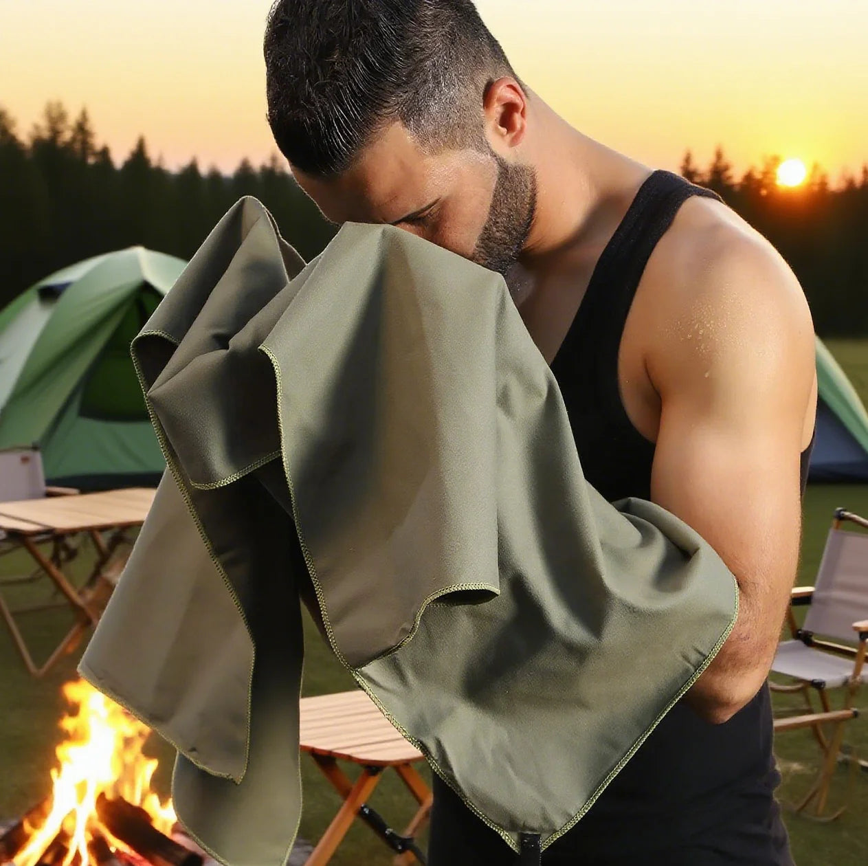 6 Sizes Premium High Quality Microfiber Towel Ultra Absorbent Quick Dry Portable Bag Gym Yoga Beach Camping Travel Lightweight
