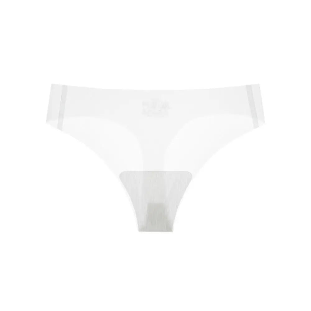 Transparent Women's Summer Ice Silk Panties Traceless Yoga Fitness Ice Silk Seamless Briefs Thong Breathable Low Waist Lady