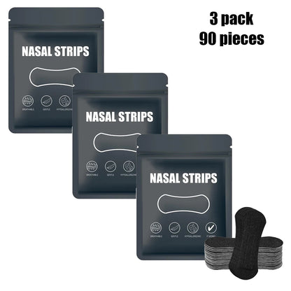 30/60/90/150 Pieces,Anti Snoring Nose Strips for Breathing Correction Physical Expansion Breathable Nasal Patch Nasal Strips
