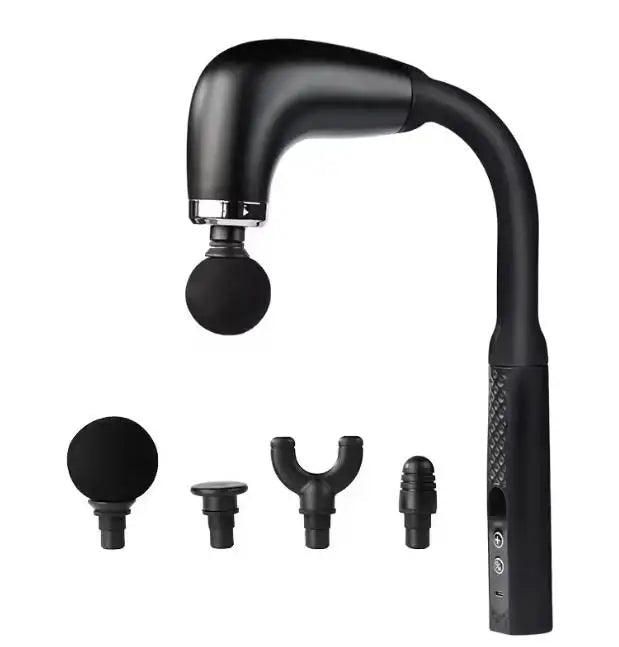 Fascia gun Handle Elbow 3 Modes  6 Gears Adjust Muscle Relaxation  Massage Percussion Hammer for Athletes
