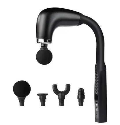 Fascia gun Handle Elbow 3 Modes  6 Gears Adjust Muscle Relaxation  Massage Percussion Hammer for Athletes