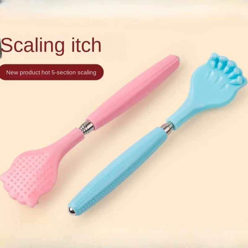 Extendable Back Scratcher Telescopic Scratching Hand Back Carding Stick Body Crab Relax Scraper for Tickle Massage Stick