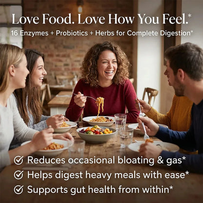 Digestive Enzyme Supplement Capsules – Promote Digestive Health, Support Gut Health, Suitable for Both Men and Women