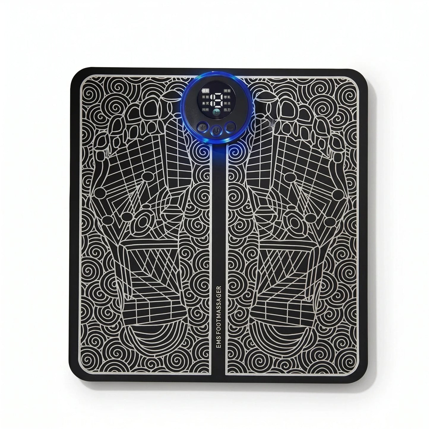 EMS Foot Massager Pad Relief Pain Relax Feet Acupoints Massage Electric Muscle Stimulation Improve Blood Circulation Relax Feet