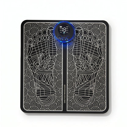 EMS Foot Massager Pad Relief Pain Relax Feet Acupoints Massage Electric Muscle Stimulation Improve Blood Circulation Relax Feet