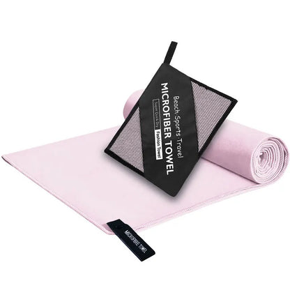 6 Sizes Premium High Quality Microfiber Towel Ultra Absorbent Quick Dry Portable Bag Gym Yoga Beach Camping Travel Lightweight