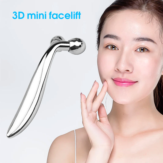 360 Rotate 3D Roller Massager Face Massage Y-Shape Thin Body Relaxation Lifting Wrinkle Remover Facial Neck Relaxation Tools