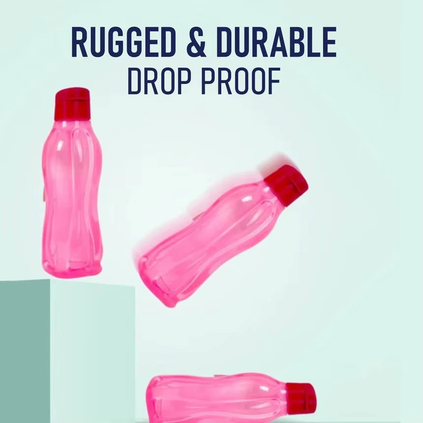 PP Sports Water Bottle Large Capacity Leak Proof Flip Top Drink Bottle with Handle Strap Outdoor Gym Water Drinking Bottle