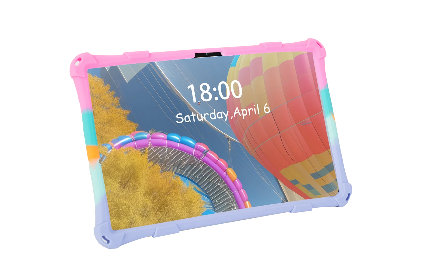 360 Rotating Case For Teclast T60 12" P50 T50 Pro 11" M50 Pro 10.1" Soft Silicone Stand Cover With Handle Grip Shoulder Strap