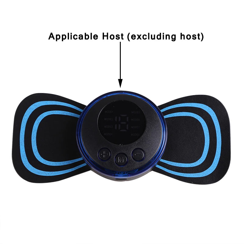 Tens Massager Electrode Pads For  Neck Massager Gel Patch Accessories Trainer Exerciser Replacement Muscle Stimulator Sticker