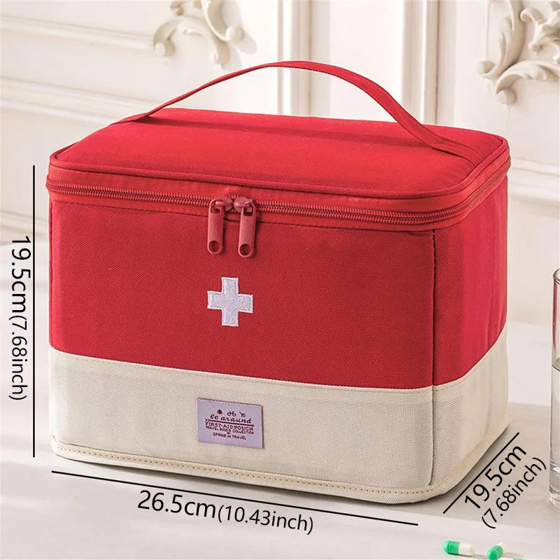Travel Medicine Bag Pill Storage Pouch Outdoor Essentials Emergency Medicine Storage Bag Home Easy Carrying Medical Storage Bag