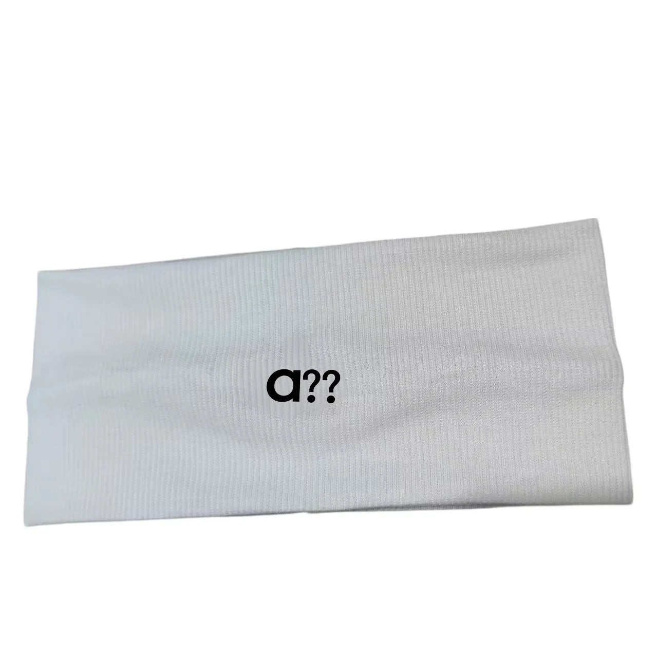 2026 Embroidery Knit Headband Men Women Sports Sweatband Yoga Turban Anti-Slip Elastic Hair Wrap Casual Streetwear Vest