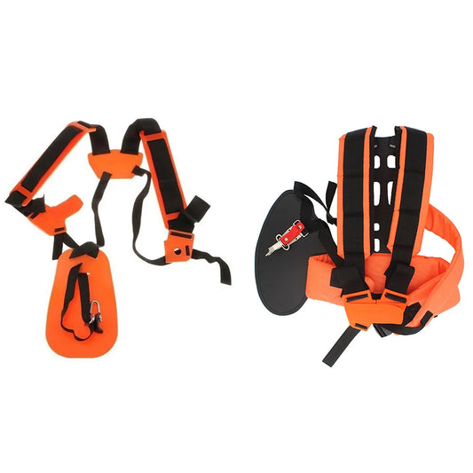 Mower Shoulder Strap Comfortable Padded Belt Double Shoulder Strap Labor Saving Increase Safety for Brush Cutter Trimmer