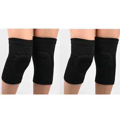 1/2pairs Silicone Knee Pads Non-slip Fitness Dance Sport knee Pads Basketball Pressurized Cycling Roller Skating Thin Knee Pads