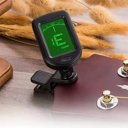 Miwayer Guitar Tuner Clip on Electronic Tuner LED Display/for Bass Ukulele Violin Mandolin All Instruments