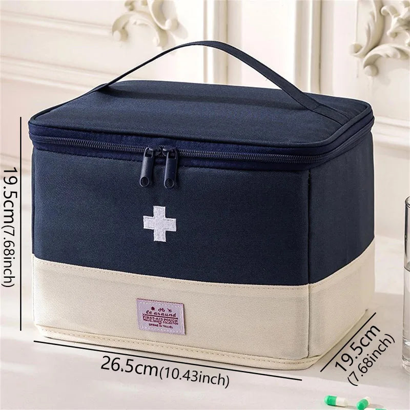 Travel Medicine Bag Pill Storage Pouch Outdoor Essentials Emergency Medicine Storage Bag Home Easy Carrying Medical Storage Bag
