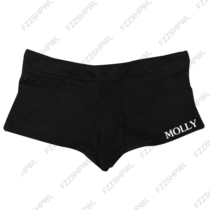 Women Casual Sports Shorts Summer Thin High Waist Yoga A-line Shorts Women Clothes Straight Shorts American Style Chic Shorts