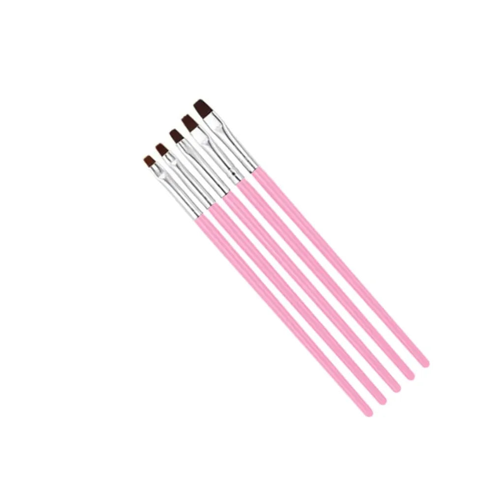 5x dental resin brush pens porcelain teeth shaping nylon dentistry adhesive composite cement tools nail art acrylic DIY painting