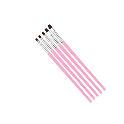 5x dental resin brush pens porcelain teeth shaping nylon dentistry adhesive composite cement tools nail art acrylic DIY painting