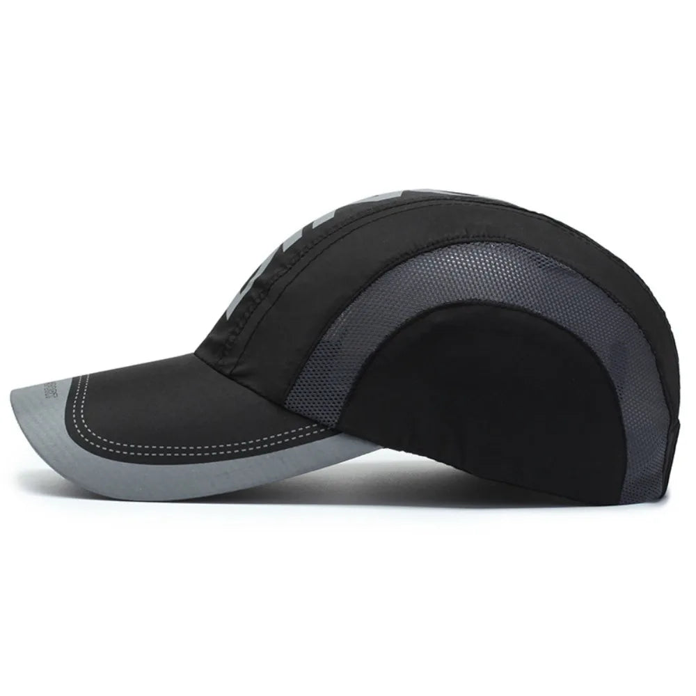 Summer Essential Quick-Dry Breathable Mesh Sun Hat UV Protection Unisex Youth Fashion Outdoor Sports Cap