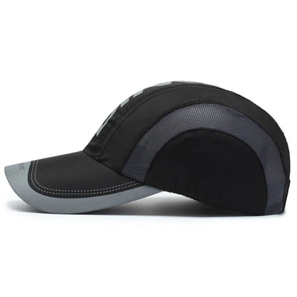 Summer Essential Quick-Dry Breathable Mesh Sun Hat UV Protection Unisex Youth Fashion Outdoor Sports Cap