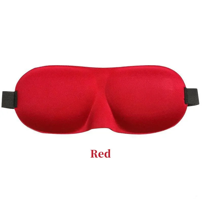 3D Smooth Natural Sleep Mask Fully Adjustable Shoulder Strap Unisex Essential for Travel Peaceful Sleep Blindfold Light Eyepatch