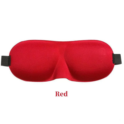 3D Smooth Natural Sleep Mask Fully Adjustable Shoulder Strap Unisex Essential for Travel Peaceful Sleep Blindfold Light Eyepatch