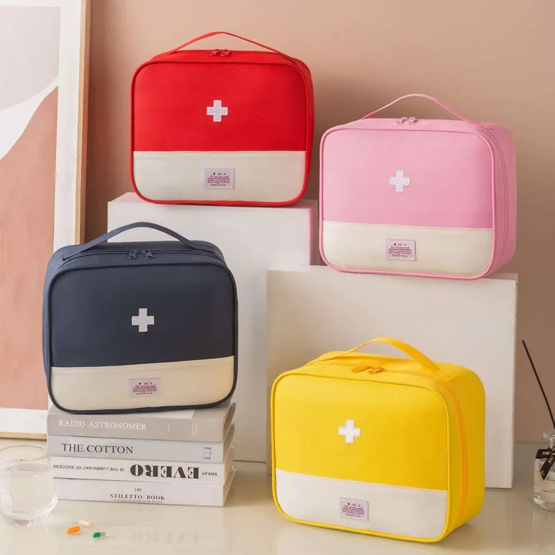 Travel Medicine Bag Pill Storage Pouch Outdoor Essentials Emergency Medicine Storage Bag Home Easy Carrying Medical Storage Bag