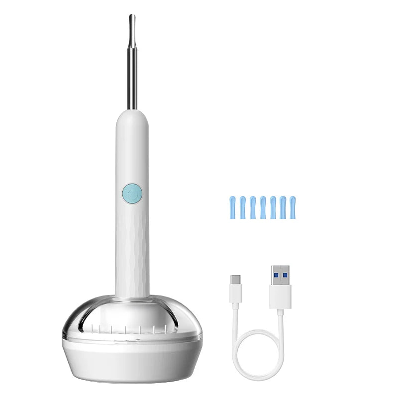 WiFi Visual Ear scope Camera 1080P for iPhone/Android Ear Picker Cleaning Wireless Endoscope Otoscope with Ear Wax Removal Tools