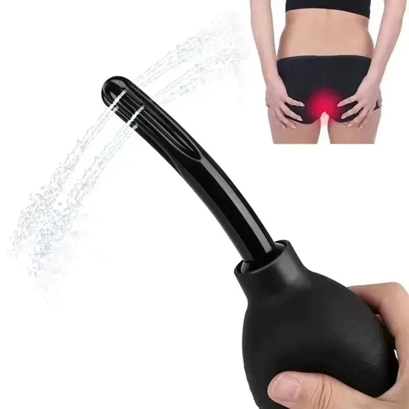 Small Capacity Douche Enema Colon Cleaning Bidet Portable Bidet Cleaner Enema Syringe Rectal Enemator  Stream Accessories