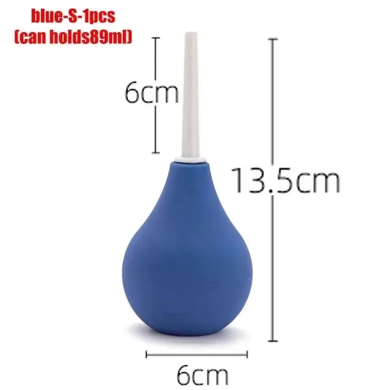 Small Capacity Douche Enema Colon Cleaning Bidet Portable Bidet Cleaner Enema Syringe Rectal Enemator  Stream Accessories