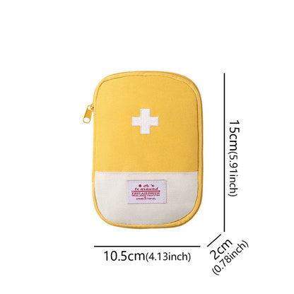 Travel Medicine Bag Pill Storage Pouch Outdoor Essentials Emergency Medicine Storage Bag Home Easy Carrying Medical Storage Bag
