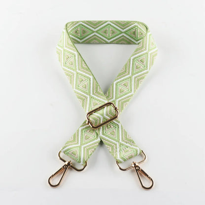 Nylon Shoulder Strap Diy Exquisite Embroidery Universal Fashionable Durable Precision Woven Diagonal Shoulder Strap 3.8CM