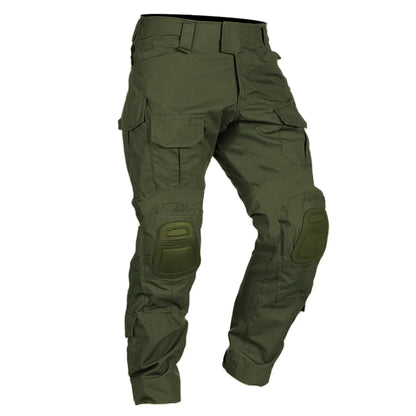 Multicam Pants +Knee Pads Men Tactical Combat Cargo Camo Trousers Trainning Hunting Clothes Quick Dry Breathable Sport Pants