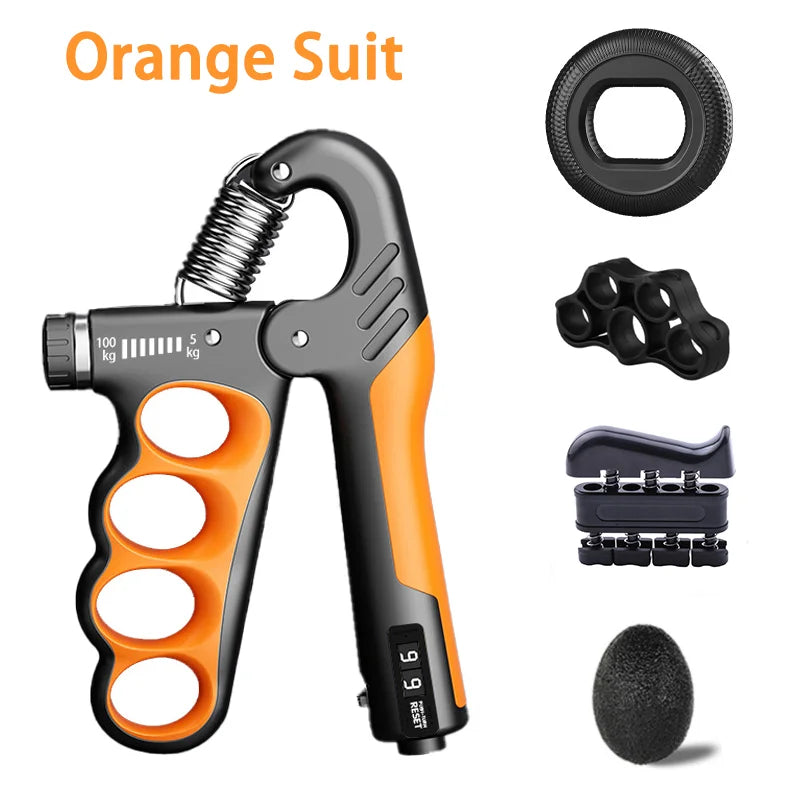 5-60/100/150kg Grip Strength Gym Wrist Expander Hand Strengthener Adjustable Muscle Recovery Fitness Hand Strength Exercise