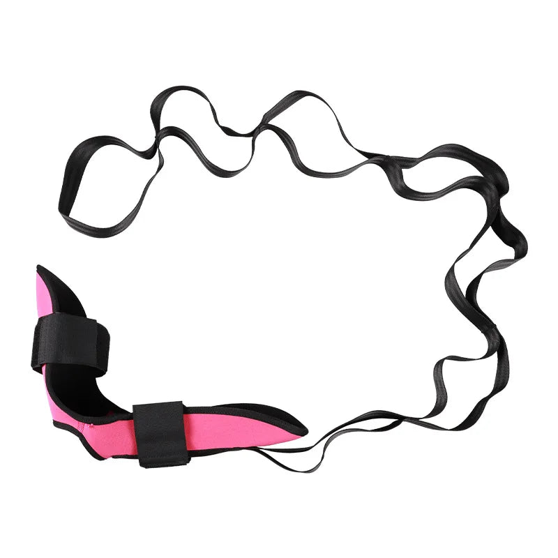 Yoga Stretching Band Segmented Adjustment Assisted With Foot Stretching Band Rehabilitation Training Leg and Foot Stretching