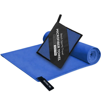 Microfiber Towel 6 Sizes  Quick Dry Super Absorbent High Quality Towel  Portable Bag  Gym Beach Yoga Camping Travel Sports Daily