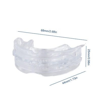 New Mouth Guard Anti-Snoring Teeth Bruxism Mouthguard Improves Sleep Teeth Bruxism Sleep and Apnea Snoring Device Stops Snoring