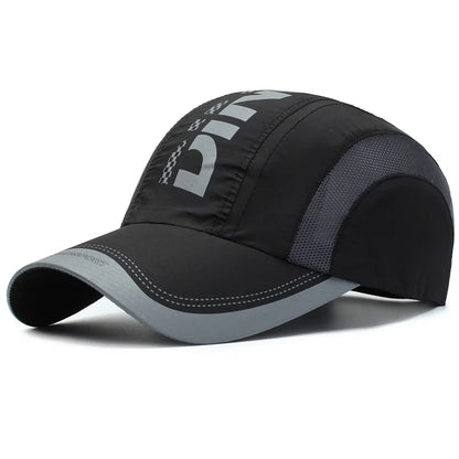 Summer Essential Quick-Dry Breathable Mesh Sun Hat UV Protection Unisex Youth Fashion Outdoor Sports Cap