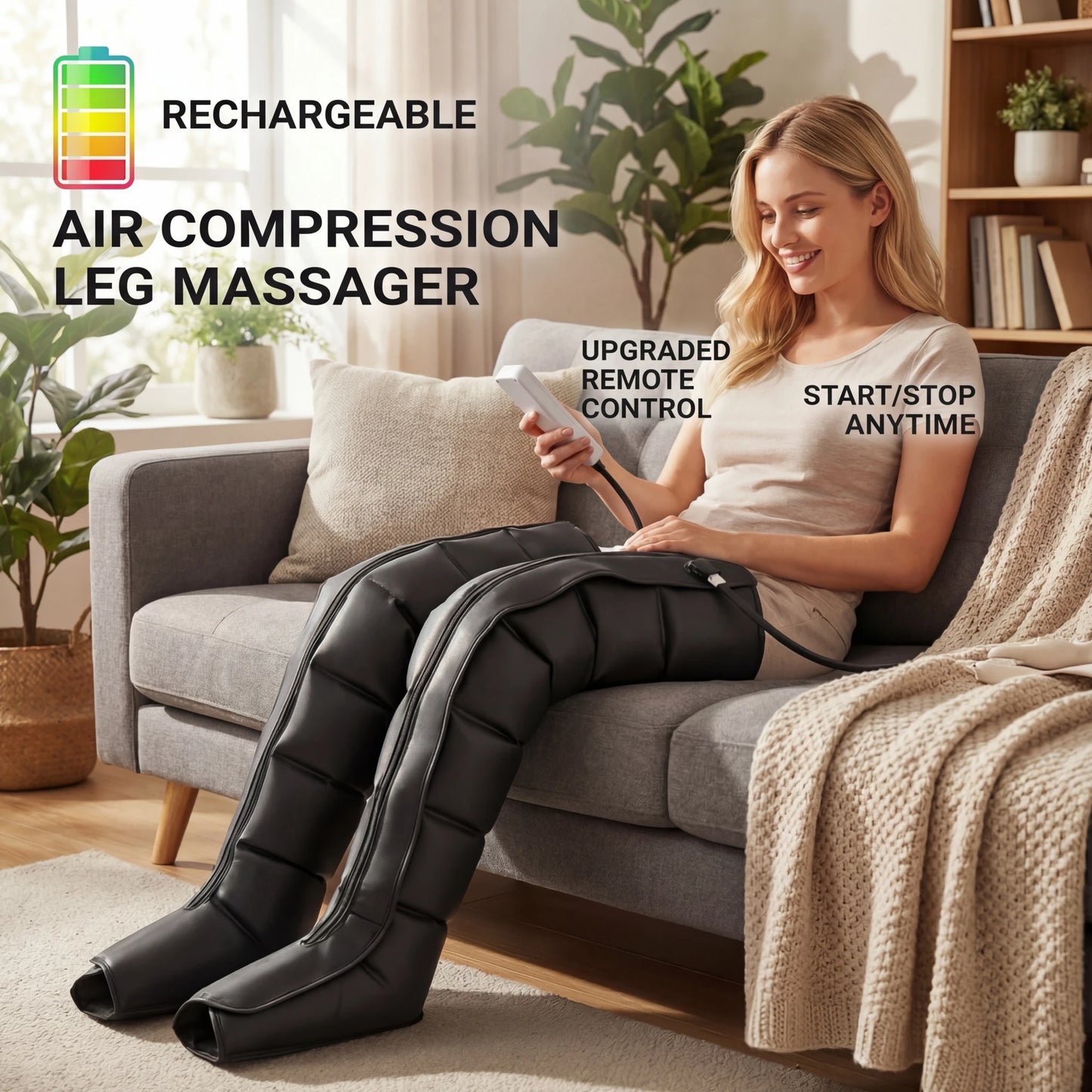 EU Plugs 2 Pics Professional Massager Personal Care Accessories Equipment for Salon Spa Full Massage System with Dynamic Compres
