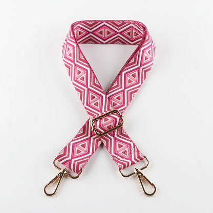 Nylon Shoulder Strap Diy Exquisite Embroidery Universal Fashionable Durable Precision Woven Diagonal Shoulder Strap 3.8CM