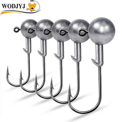 1g 2g 3g 4g 5g 10g 20g 22g 25g 28g crank Jig head hook fishing hook head Jig lure hard bait soft worm jig hook for fishing