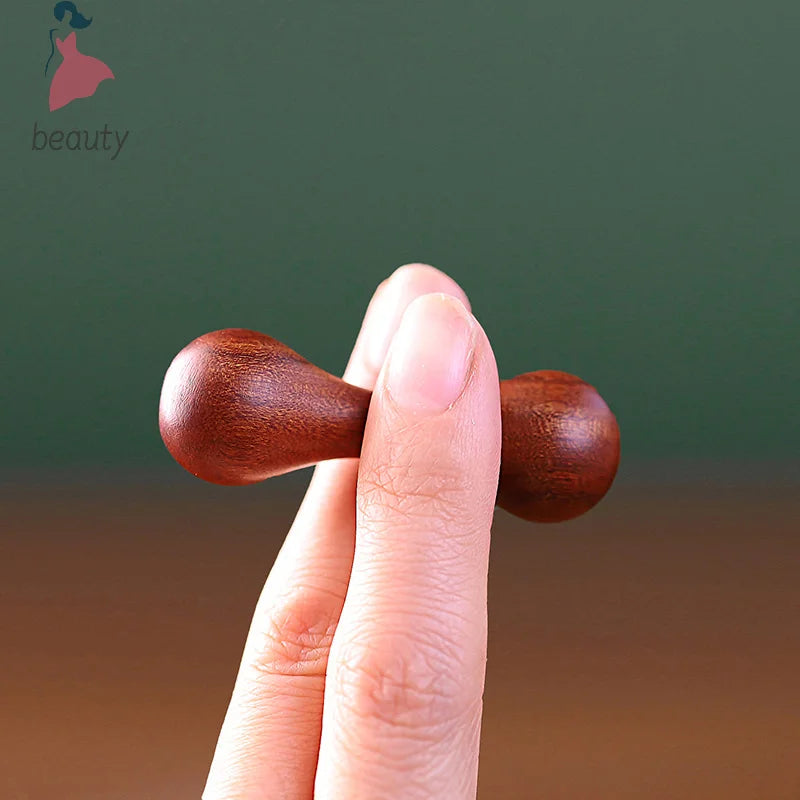 Knucklebone Finger Limit EDC Knucklebone Sandalwood Fingertip Top Baole Bead Begleri Toy Anti Stress Autism ADHD Finger Exercise